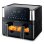 Airfryer Prixton Cook Organics Dual Venster 8L 2000W Automatische Programma's