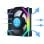 Lian-Li UNI FAN SL WIRELESS LCD 120 ARGB Ventoinha Suplementar com Ecrã 120mm Preta