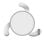 Origial AIRBLISS CEILING RETRACTABLE 25WW Ventilador de Techo con Aspas Retráctiles 25W Blanco
