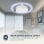 Origial AIRBLISS CEILING RETRACTABLE 25WW Ventilador de Techo con Aspas Retráctiles 25W Blanco