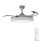 Origial AIRBLISS CEILING RETRACTABLE 25WIN Ventilador de Techo con Aspas Retráctiles 25W Inox