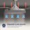 Ventoinha de Teto com Luz Origial AIRBLISS CEILING RETRACTABLE 25WIN 25W 106cm 6 Velocidades Pás Retráteis Comando LED