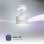 Origial AIRBLISS CEILING 25WW WIFI Ventilador de Techo 106cm Motor DC 25W con Luz y WiFi Blanco