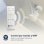 Ventilatore da Soffitto con Luce Origial AIRBLISS CEILING 25W 106cm Wi-Fi Motore DC