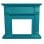 Cheminée Électrique Sined Caldera Sol MDF Turquoise Décoratif