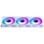 Phanteks M25-120 Gen2 3xkit Ventiladores Argb 120mm Unificado En Cadena Infinity Mirror Blancos