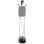 Homcom Plancha Vertical 1950w 2?l Con Temperatura Ajustable Negro