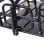 Homcom Remolque De Carga Para Bicicleta Con 2 Ruedas 155x71,5x77 Cm Negro