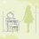 Zonekiz Toucador de Brincar com Espelho e Banco 55x34x87,5cm Branco/Verde