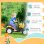 Homcom Tractor A Pedales Para Niños De 3 Años Con Remolque 167x41x52 Cm Amarillo