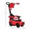 Homcom Correpasillos Para Niños Con Licencia Mercedes G350 85,5x40,5x95 Cm Rojo