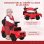 Homcom Correpasillos Para Niños Con Licencia Mercedes G350 85,5x40,5x95 Cm Rojo
