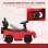 Homcom Correpasillos Para Niños Con Licencia Mercedes G350 85,5x40,5x95 Cm Rojo