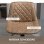 Homcom 835-735V00DR Conjunto de 2 Bancos com Altura Ajustável 46,5x51x86-106cm Castanhos