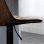 Homcom 835-735V00DR Conjunto de 2 Bancos com Altura Ajustável 46,5x51x86-106cm Castanhos