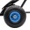 Homcom Go Kart A Pedais Para Crianças 5-12 Anos Assento Ajustável 121x58x61cm Azul