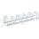 Homcom Aparcamiento Para 6 Bicicletas Soporte De Acero 179x33x27 Cm Plata