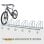 Homcom Aparcamiento Para 6 Bicicletas Soporte De Acero 179x33x27 Cm Plata