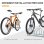Homcom Aparcamiento Para 6 Bicicletas Soporte De Acero 179x33x27 Cm Plata