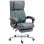 Vinsetto Silla De Oficina Con 6 Puntos De Masaje Vibratorio 65x61x105-113cm Gris