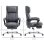 Vinsetto Silla De Oficina Con 6 Puntos De Masaje Vibratorio 65x61x105-113cm Gris