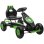Homcom Kart Pedales Para Niños De 5-12 Años Con Asiento Ajustable Verde