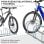 Homcom Aparcamiento Para 4 Bicicletas Soporte De Acero 110x33x27 Cm Plata