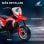 Homcom Moto Eléctrica Infantil Con Licencia Honda Crf450rl 71x40,5x43,5cm Rojo