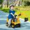 Homcom Excavadora Con Licencia Caterpillar Para Niños 85x27,5x47,5 Cm Amarillo