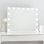 Flamingueo Espejo Maquillaje Con Luz 15 Led 3 Modos De Luz Control Táctil