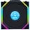 Lian Li UNI FAN SL Wireless LCD 120 Reverse Blade Ventoinha 120mm RGB Wireless FDB com LCD Preta