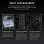Corsair iCUE LINK 5000T LX RGB Mid Tower EATX Cristal Templado USB-C Negra