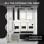 Corsair iCUE LINK 5000T LX RGB Mid Tower EATX Cristal Templado USB-C Blanca