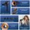 Sèche-cheveux Professionnel Ionique Origial CARE&BEAUTY HAIR ION PRO 1300W 3 Températures 3 Vitesses avec Accessoires
