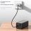 Coole universelle externe Akku-Powerbank 65W 20.000 mAh Grau