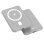 Coole universelle magnetische externe Batterie Power Bank Qi 5000 mAh Grau