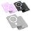 Coole universelle magnetische externe Batterie Power Bank Qi 5000 mAh Grau
