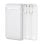 Cool Bateria Externa Power Bank 5000mAh com Cabos USB-C / Lightning Branca