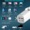 Cool Carregador Universal Multiport 65W 5-Port Power Strip Branco