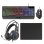 Mars Gaming MCP124PRO Combo RGB 4in1 Tastatur H-Mech Maus Kopfhörer Mousepad Französisch Schwarz