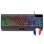 Mars Gaming MCP124PRO Combo RGB 4in1 Tastatur H-Mech Maus Kopfhörer Mousepad Französisch Schwarz