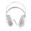 Mars Gaming MCP124PRO Combo RGB 4en1 Teclado H-Mech Ratón Auriculares Alfombrilla Francés Blanco