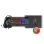 Mars Gaming MCP124PRO Combo RGB 4en1 Teclado H-Mech Ratón Auriculares Alfombrilla Portugués Negro