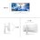 Philips Evnia 34M2C5501A/00 34" LED Fast VA QHD 180Hz com Altifalantes, Altura Ajustável e FreeSync Curvo