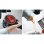 Bosch bcs711pet elektrischer Besenstaubsauger, trocken, beutellos, Akku, 0,3 l, schwarz, rot, 3 Ah