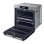 Horno Multifunción Samsung NV7B4550VAS Pirolítico 76L Grande Dual Cook WiFi Negro/Inox
