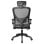 Mars Gaming Mgc-ergoplus Ergonomischer Stuhl, Lordosenstütze, atmungsaktives Netzgewebe, Höhe 115 – 125 cm, Schwarz