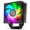 Ventilateur CPU Nox HUMMER H-500 ARGB avec écran LCD 120 mm Noir
