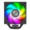 Ventilateur CPU Nox HUMMER H-500 ARGB avec écran LCD 120 mm Noir