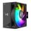 Ventilateur CPU Nox HUMMER H-500 ARGB avec écran LCD 120 mm Noir